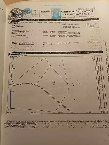 Terreno de cultivo, situado a las afueras de Tortellà. - 8